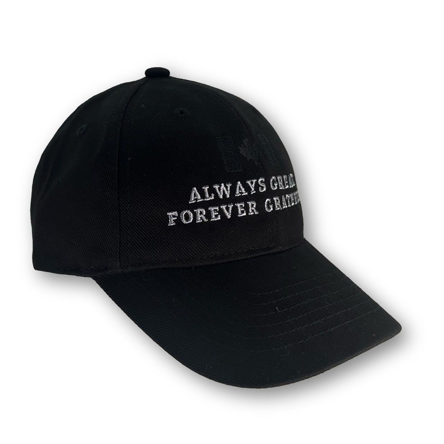 Canadian Flag Cap – Made in Canada | Always Great Forever Grateful | Minimalist Edition