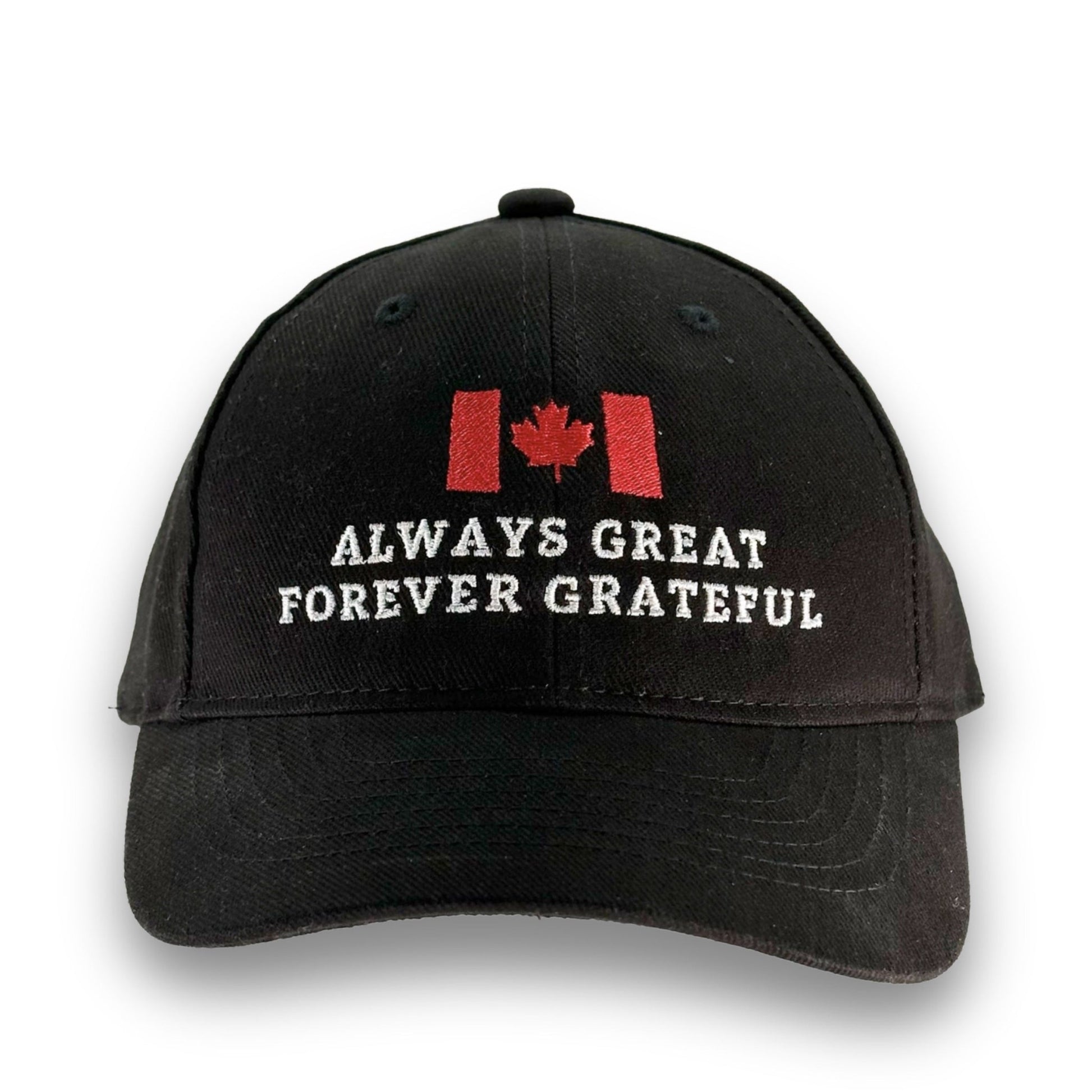 Always Great Forever Grateful Hat – Black Edition - Maple Beaver