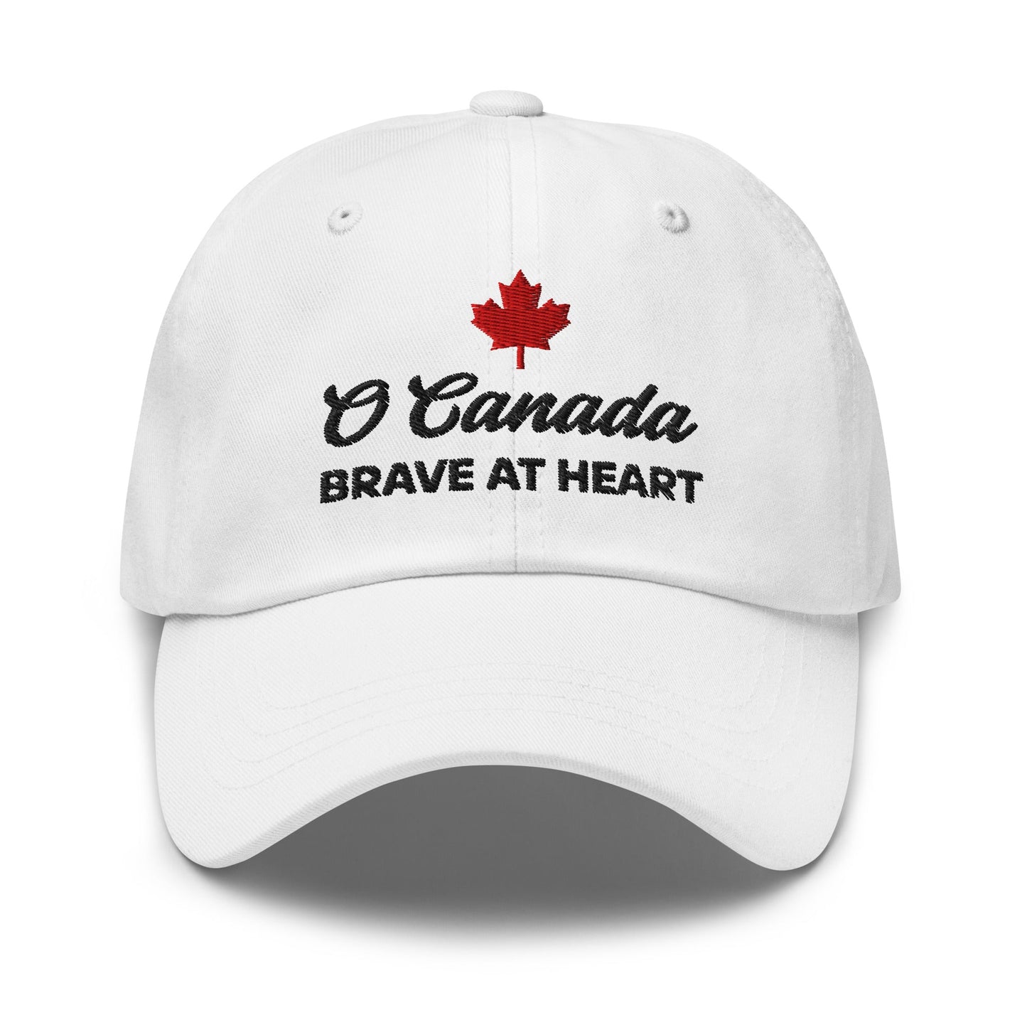 O Canada, Brave At Heart™ Cap - Maple Beaver white variant