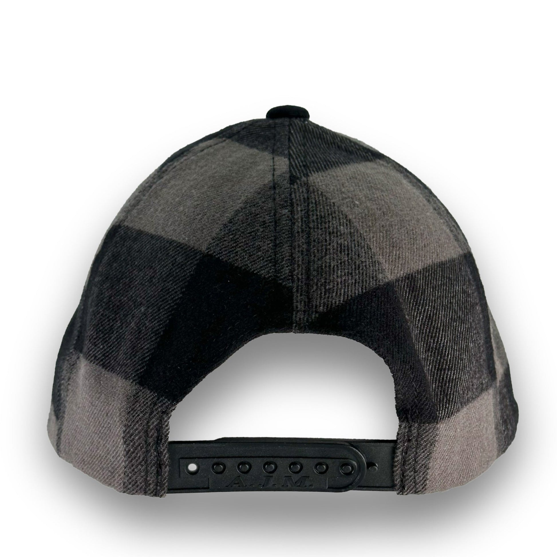 The Greatness Plaid Cap – Canadian Heritage Edition | Charcoal Mist - Maple Beaver