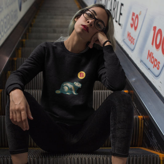 Beaver Sweatshirt | Made in Canada| Canadian ABC Collection