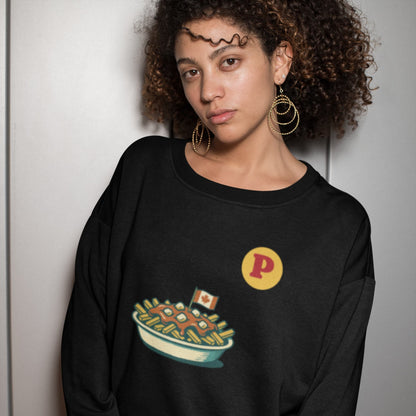 Canadian Made Poutine Sweatshirt | Canadian ABC collection