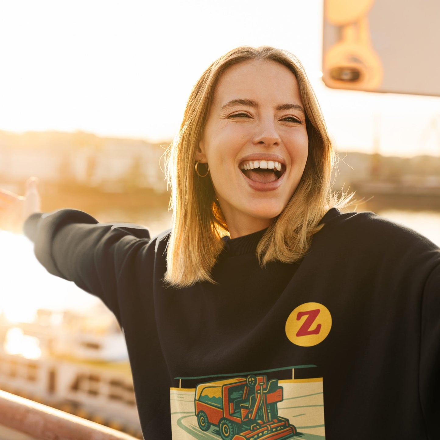 Canadian Sweatshirt with Zamboni | Canadian ABC Collection