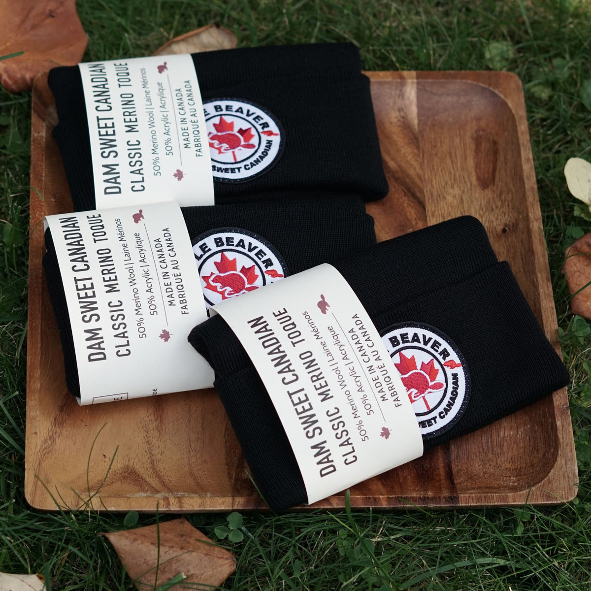 Dam Sweet Canadian Classic Merino Toque – Made in Canada