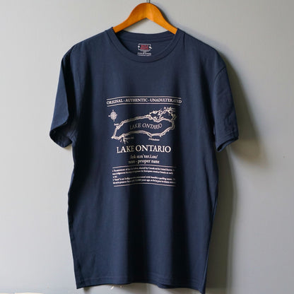 Lake Ontario T-Shirt | Made in Canada | 100% Organic Cotton