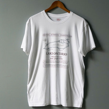 Lake Ontario T-Shirt | Made in Canada | 100% Organic Cotton