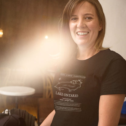 Lake Ontario T-Shirt | Made in Canada | 100% Organic Cotton