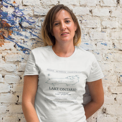 Lake Ontario T-Shirt | Made in Canada | 100% Organic Cotton