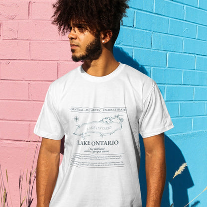 Lake Ontario T-Shirt | Made in Canada | 100% Organic Cotton