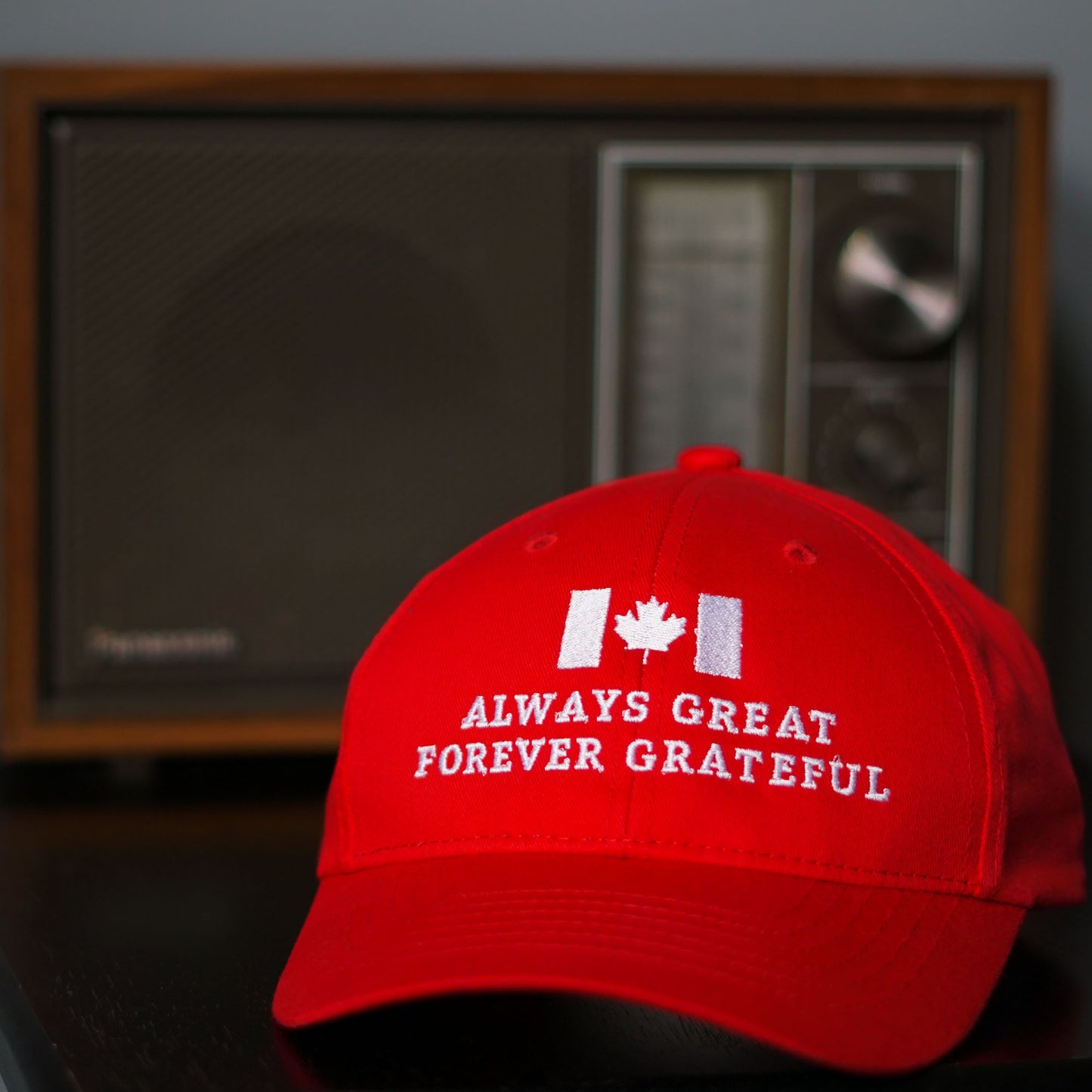 Always Great Forever Grateful Hat – Red Edition