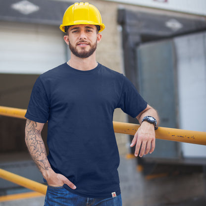 Navy Organic Cotton T Shirt – Minimalist Canadian Made Tee