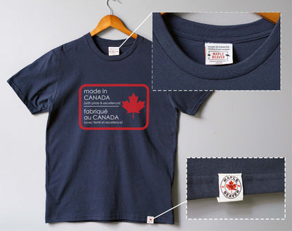 Maple Beaver Made in Canada T-shirt – Pride & Excellence Tee