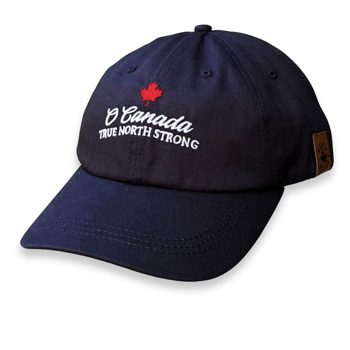 O Canada True North Strong Hat Made in Canada (Navy)