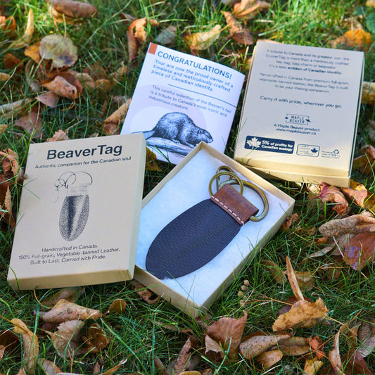 BeaverTag is an excellent Canadian gift that comes in It comes in eco-friendly packaging. Made in Canada and celebrating Canada's national symbol.