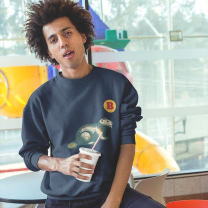 Beaver Sweatshirt | Made in Canada| Canadian ABC Collection