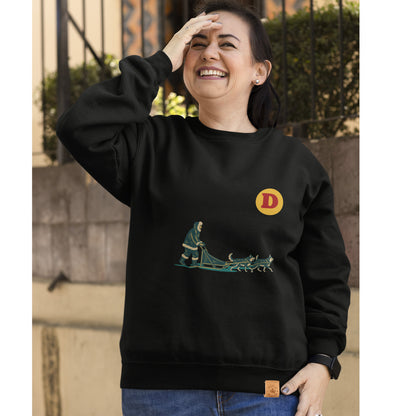 Made in Canda Dog Sled sweatshirt | Canadian ABCs