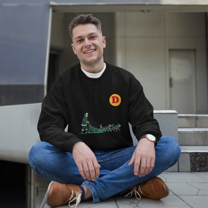 Made in Canda Dog Sled sweatshirt | Canadian ABCs