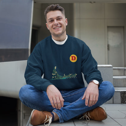 Made in Canda Dog Sled sweatshirt | Canadian ABCs