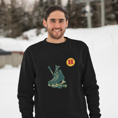 Made in Canada Ice Hockey SweatShirt | Organic Cotton
