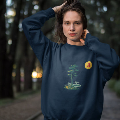 Jack Pine painting Sweatshirt |Made in Canada from Organic Cotton