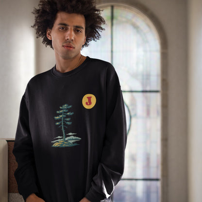 Jack Pine painting Sweatshirt |Made in Canada from Organic Cotton