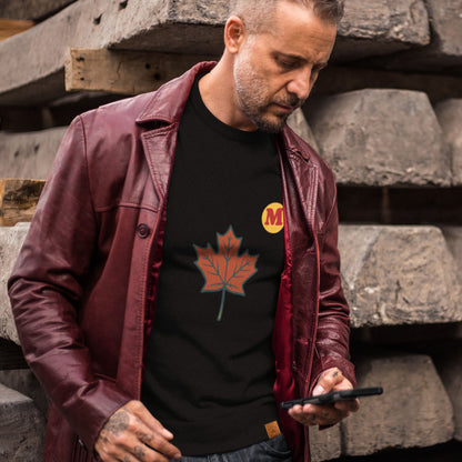 Maple leaf Sweatshirt | Organic Cotton,  Made in Canada