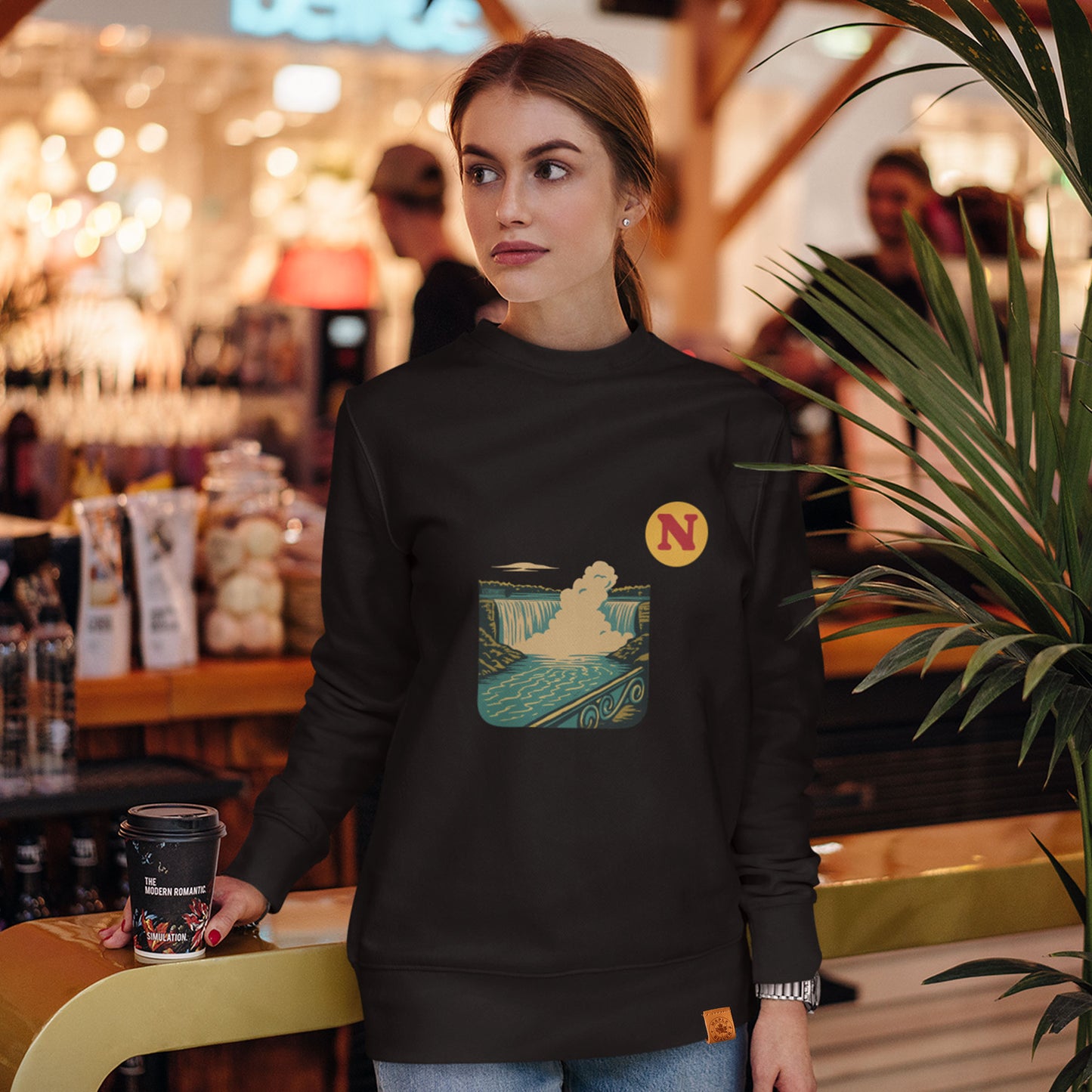 Niagara Falls Canada SweatShirt, Organic Cotton | Canadian ABC collection