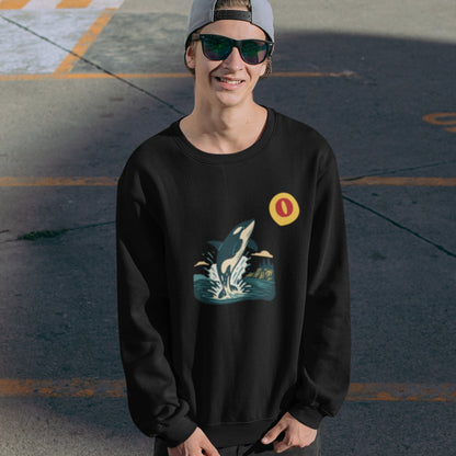 Made in Canada Sweatshirt featuring  Orca | Canadian ABC collection