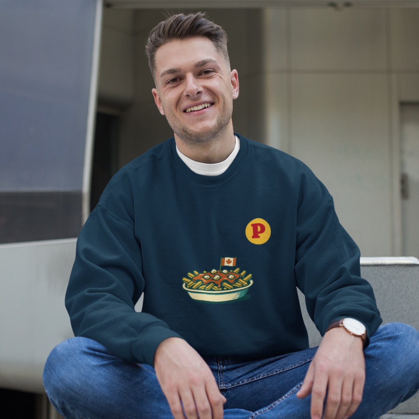 Canadian Made Poutine Sweatshirt | Canadian ABC collection