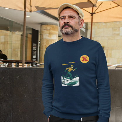 Skiing Sweatshirt proudly mane in Canada | Canadian ABC collection