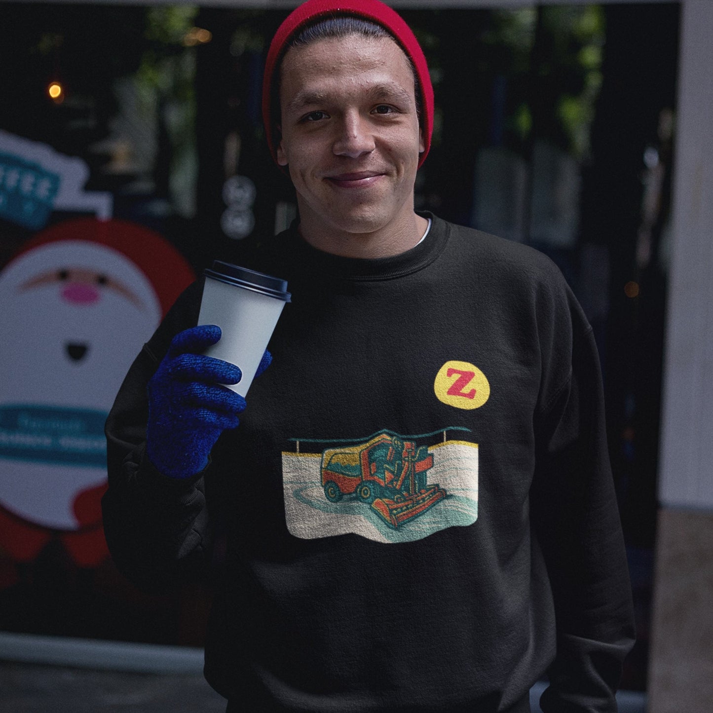 Canadian Sweatshirt with Zamboni | Canadian ABC Collection