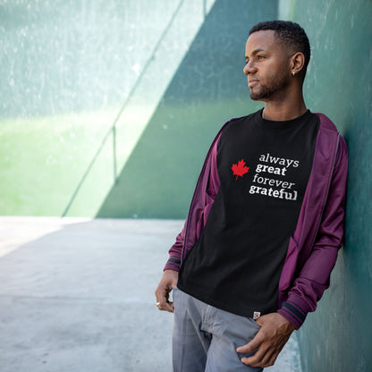 Always Great Forever Grateful Classic Canadian Patriotic Tee