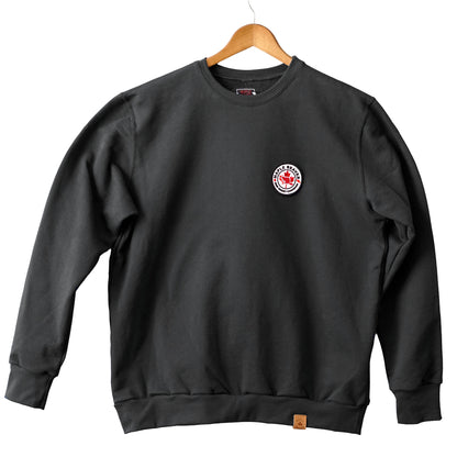 The Dam Sweet Canadian Organic Cotton Sweatshirt | Black