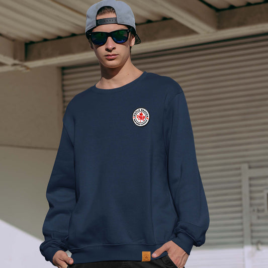 The Dam Sweet Canadian Organic Cotton Sweatshirt | Navy