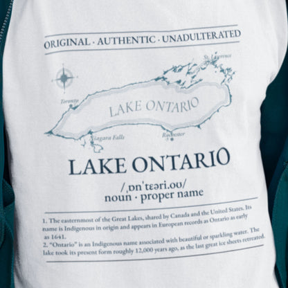 Lake Ontario Hoodie | Made in Canada | 100% Organic Cotton
