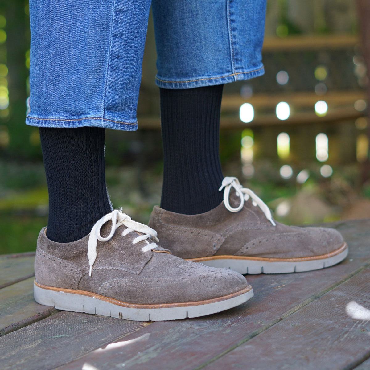 Dam Sweet Canadian Everyday Socks | 96% Organic Cotton | Made in Canada - Black