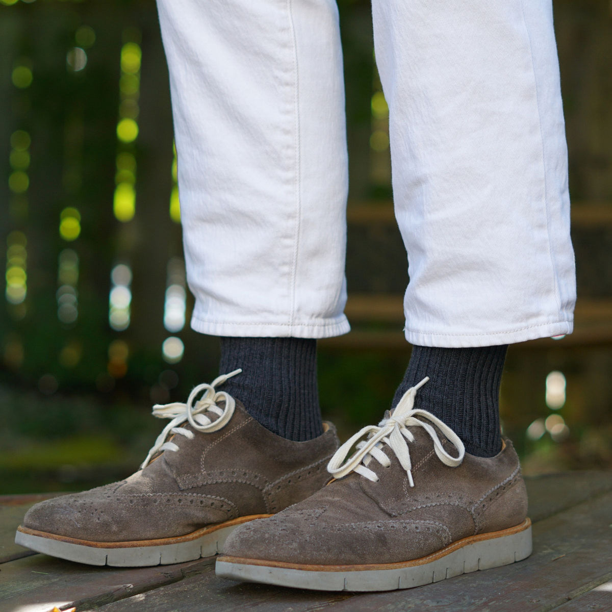 Dam Sweet Canadian Everyday Socks | 96% Organic Cotton | Made in Canada - Charcoal