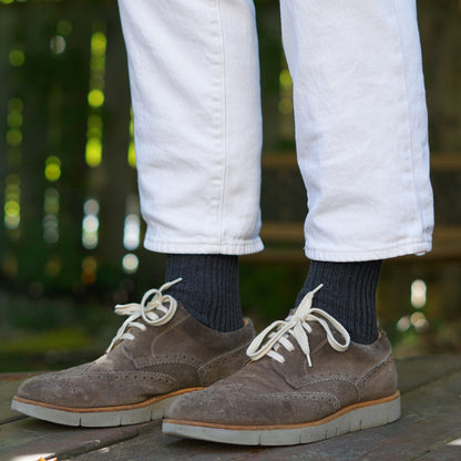 Dam Sweet Canadian Everyday Socks | 96% Organic Cotton | Made in Canada - Charcoal