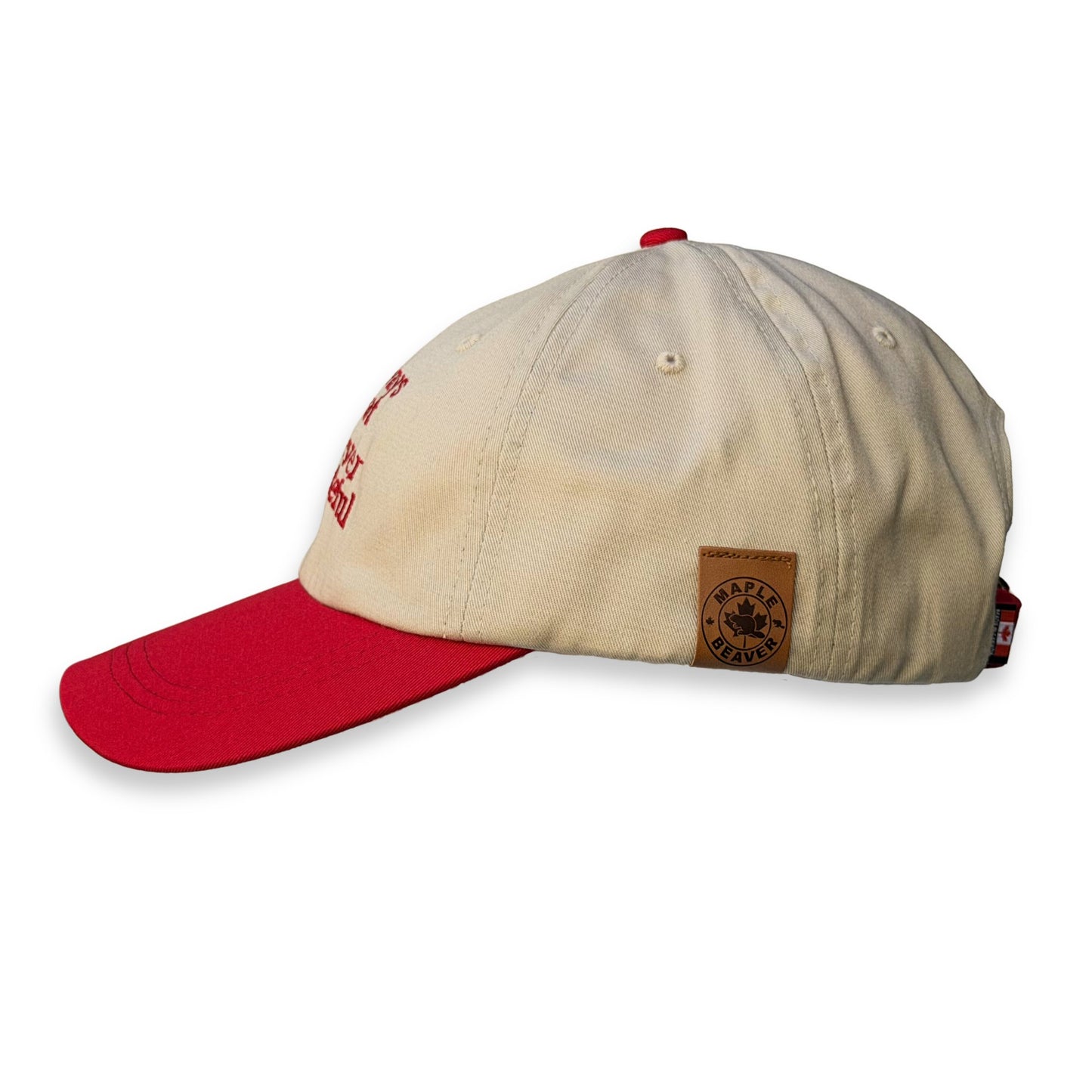 Always Great Forever Grateful™ Organic Cotton Dad Hat - Beige