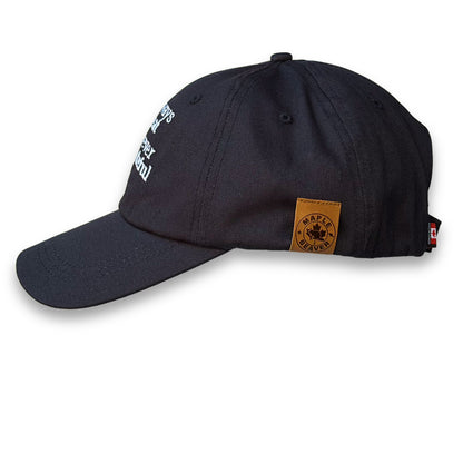 Always Great Forever Grateful™ Organic Cotton Dad Hat - Navy