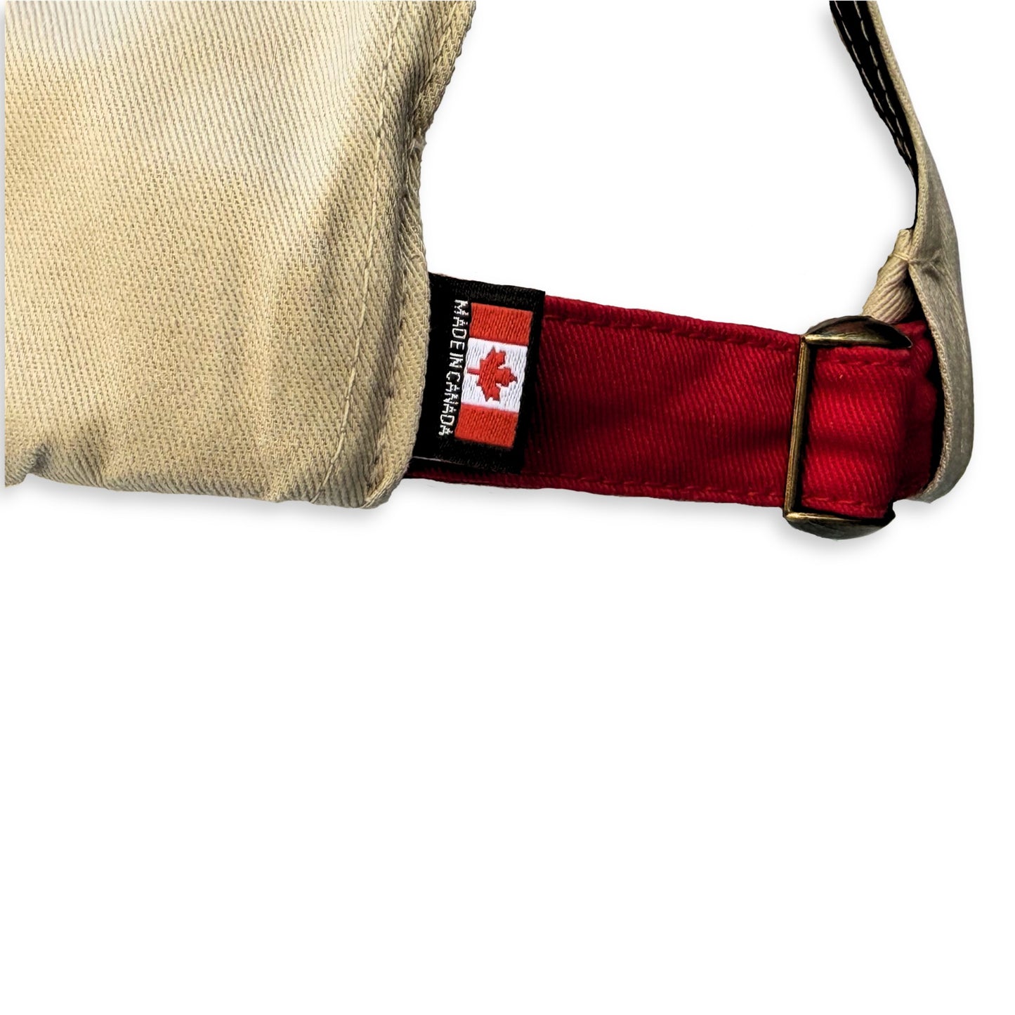 Maple and Beaver Canadian Icons Organic Cotton Dad Hat - Beige