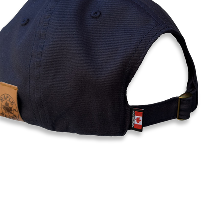 Always Great Forever Grateful™ Organic Cotton Dad Hat - Navy subtle