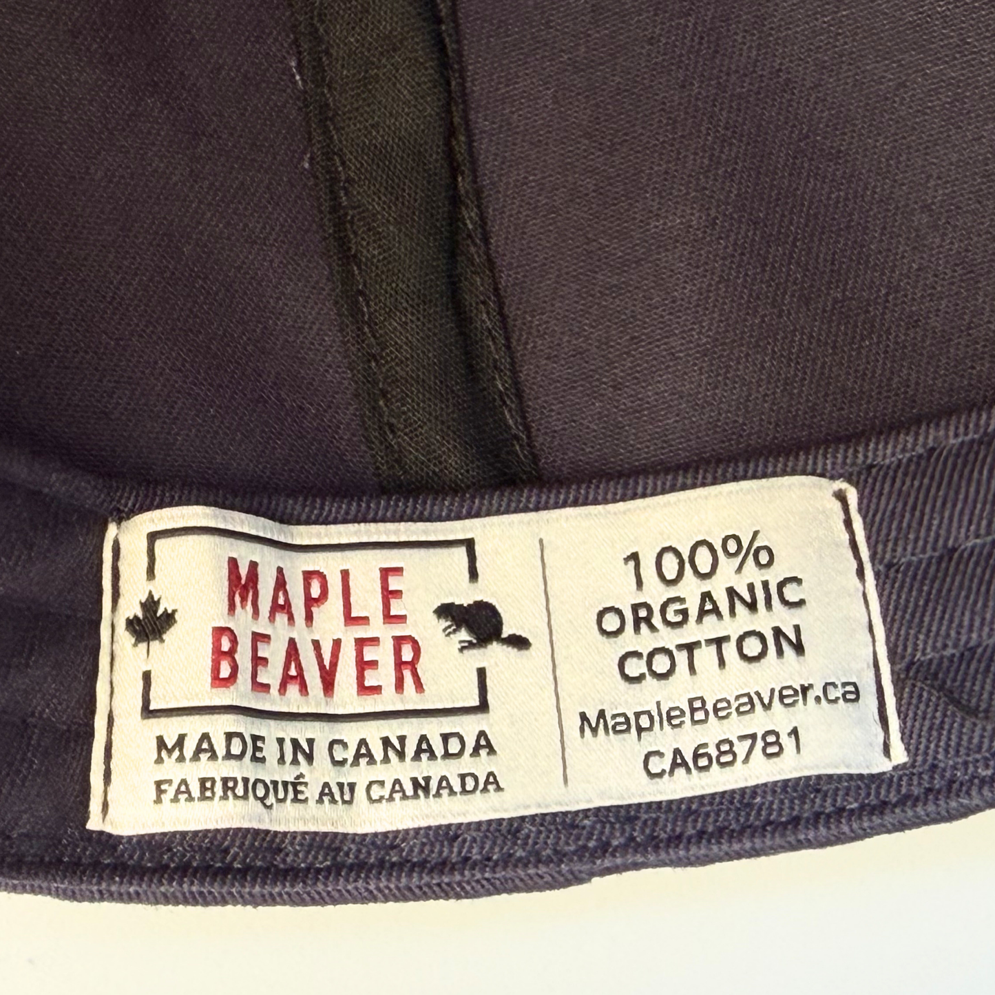 Always Great Forever Grateful™ Organic Cotton Dad Hat - Navy subtle