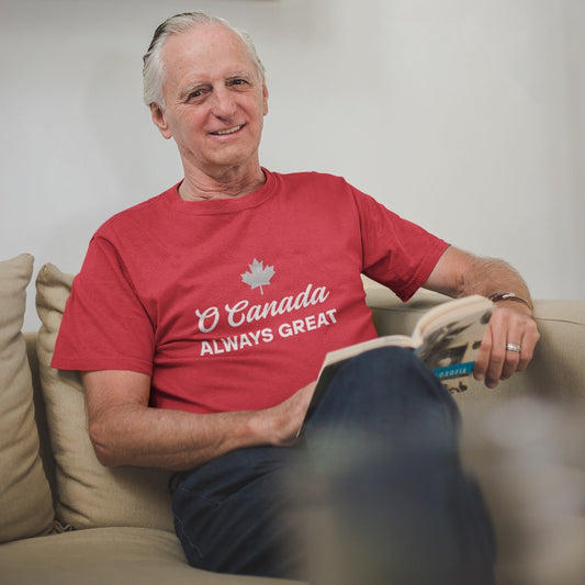 Maple Beaver O Canada Always Great™ T-Shirt – Proudly Made in Canada - Maple Beaver red variant