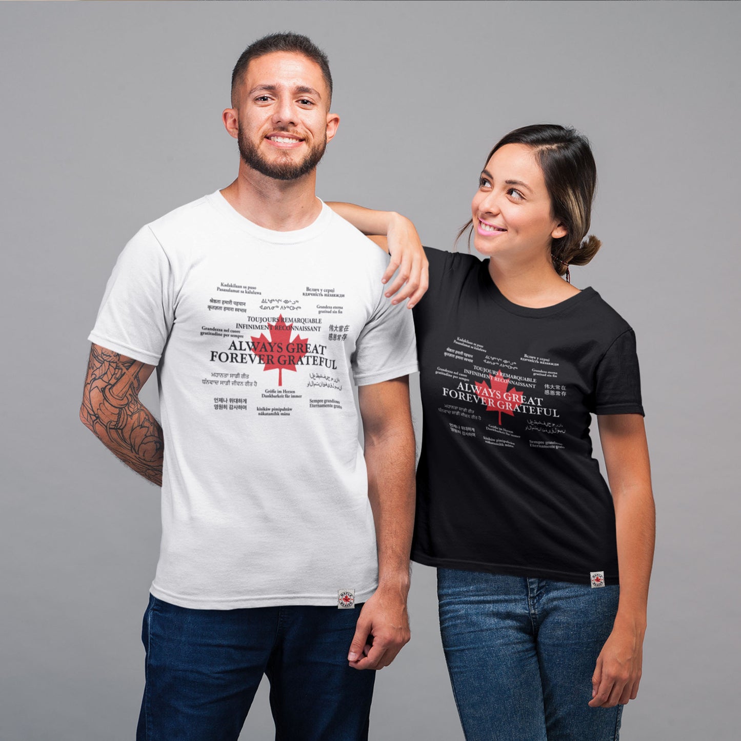 Maple Beaver Unity Tee – Made in Canada T-Shirt for Every Canadian Heart