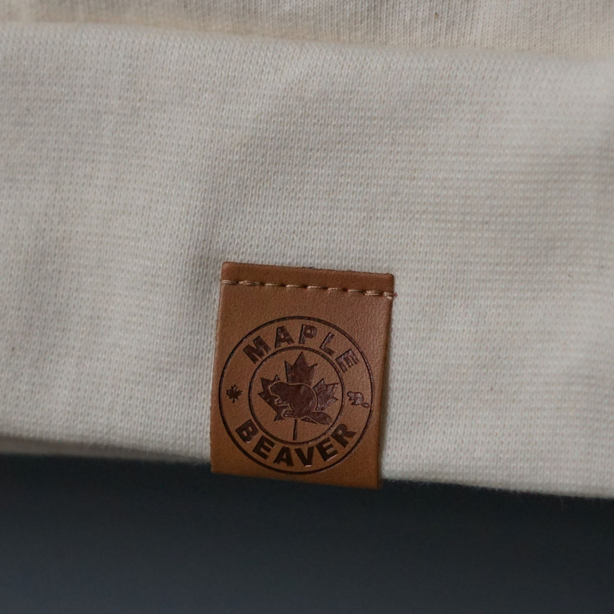 The Dam Sweet Canadian Organic Cotton Hoodie | Warm Ivory
