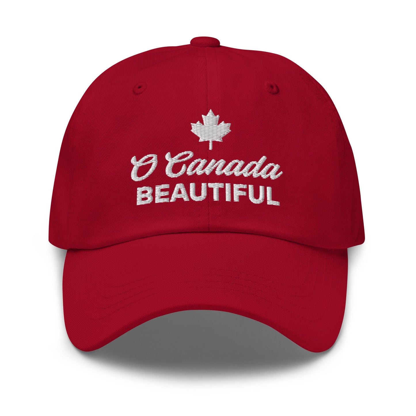 O Canada, Beautiful™ Cap - Maple Beaver red variant