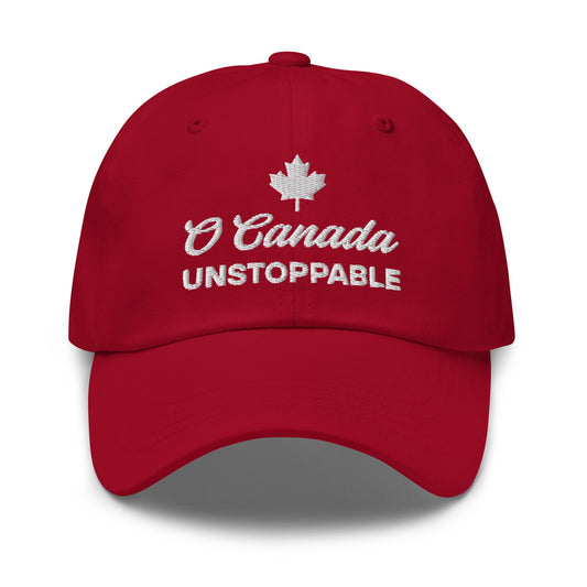O Canada, Unstoppable™ Cap - Maple Beaver red variant