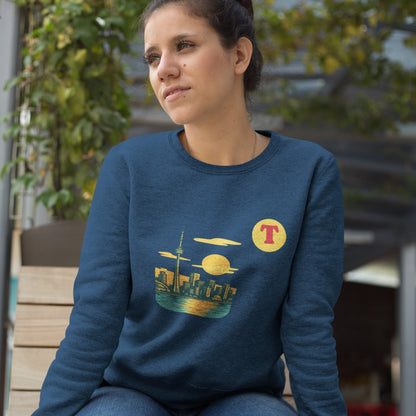 Toronto Canada Sweatshirt | Organic Cotton and Canadian made